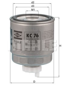 FILTR PALIWA RENAULT LAGUNA 2.2D 93- VOL