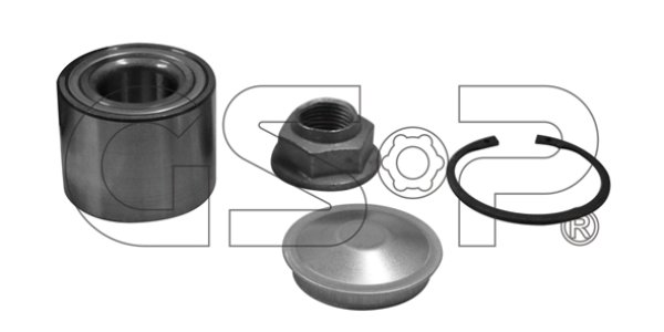 ŁOŻYSKO, ZESTAW NAPRAWCZY PIASTY RENAULT