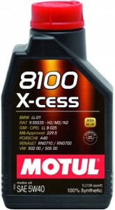 OLEJ 5W-40 8100 X-CESS MOTUL 1L
