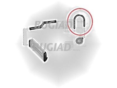 PRZEWÓD INTERCOOLERA OPEL CORSA C