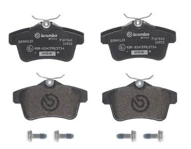 KLOCKI HAMULC. PEUGEOT 3008  09- TYŁ