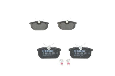 Klocki hamulcowe BOSCH 0986491030 21103.14.4