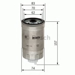 Filtr paliwa BOSCH 1457434194 WK842/8