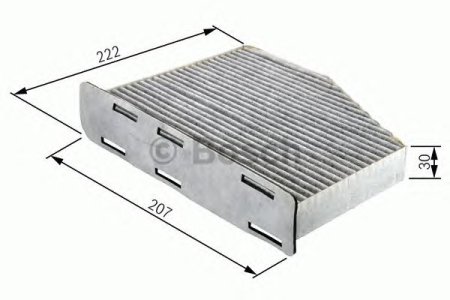 Filtr kabinowy BOSCH 1987432365 CUK2335