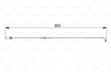 Czujnik BOSCH 1987473005 34356768597