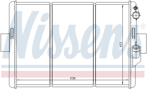 Chłodnica silnika NISSENS 62288 1907918