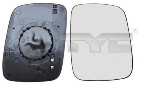 SZKŁO LUSTERKA TYC 33700871 701857522G VW
