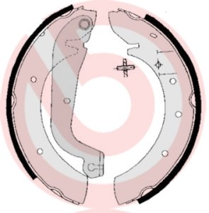 Szczęki hamulcowe BREMBO S61514 4241H9