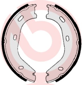 Szczęki hamulcowe BREMBO S50505 1234200120