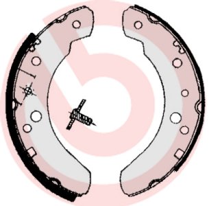 Szczęki hamulcowe BREMBO S24537 5026344