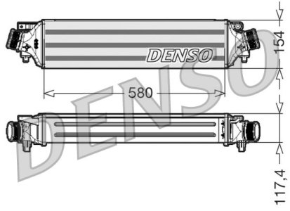Intercooler DENSO DIT01002 50514486