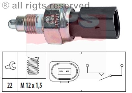 WŁĄCZNIK ŚWIATEŁ COFANIA AUDI SEAT VW