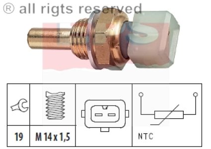 Czujnik temperatury wody EPS 1.830.126 035919369M