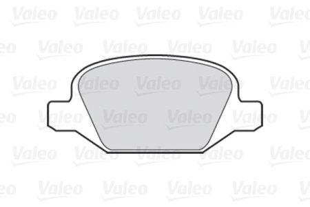 KLOCKI HAMULCOWE VALEO 301407  FIRST