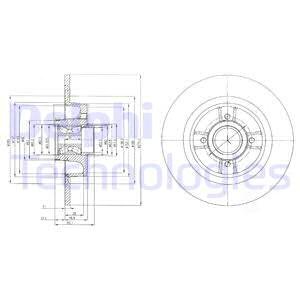TARCZA HAM.Z LOZ.RENAULT MEGANE I 25MM