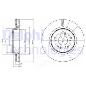 TARCZA HAM.HONDA CRV 07-