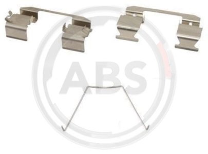 Zestaw montażowy klocków hamulcowych A.B.S. 1743Q 45012820000