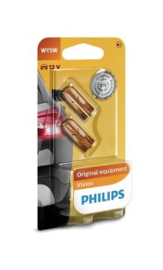 ŻARÓWKA WY5W 12V 5W W2,1X9,5D PHILIPS 12396NAB2 