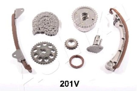 zestaw łańcucha rozrządu ASHIKA KCK201V AVENSIS 1.6 03-