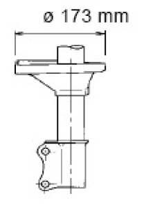 AMORTYZATOR NISSAN JUKE PP