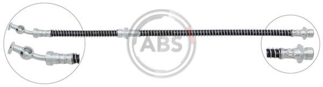 Przewód hamulcowy giętki A.B.S. SL5557 SHB101190