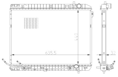 CHLODNICA WODY NRF 59297 