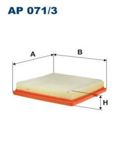 Filtr powietrza FILTRON AP071/3 C21005