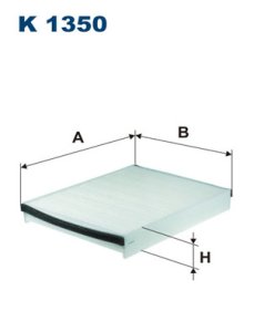Filtr kabinowy FILTRON K1350 CU25007