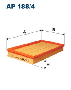 Filtr powietrza FILTRON AP188/4 C31104