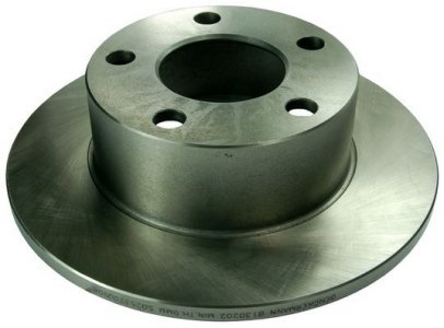 Tarcza hamulcowa DENCKERMANN B130202 TYL AUDI 100 A6 95- SUPERB