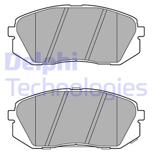 KLOCKI HAMULCOWE PRZÓD DELPHI LP2294 