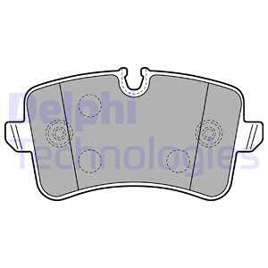 KLOCKI HAMULCOWE TYŁ DELPHI LP2249 