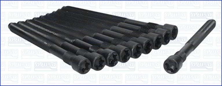 Śruba głowicy komplet AJUSA 81019400 