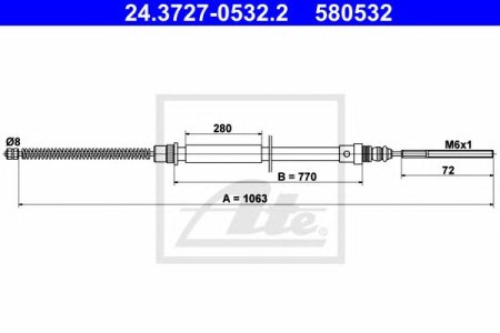 Linka hamulca ATE 24.3727-0532 1473322080
