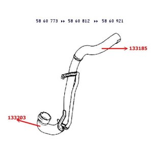 Przewód intercoolera HORTUM 133185 5860921