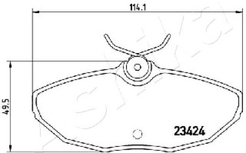 KLOCKI HAM. JAGUAR S-TYPE