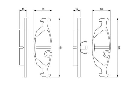 Zacisk hamulca BOSCH 0986474231 0014207083