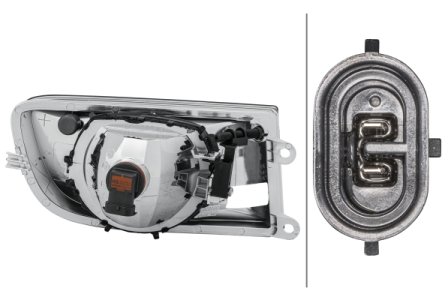 REFLEKTOR PRZECIWMGŁOWY SKODA