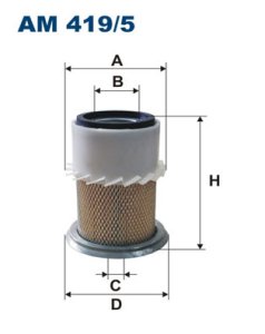 Filtr powietrza FILTRON AM419/5 