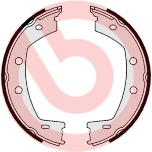 Szczęki hamulcowe BREMBO S44508 LR001020