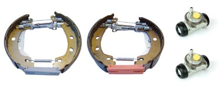 Szczęki hamulcowe + cylinderki BREMBO K68059 427118 (ZESTAW)