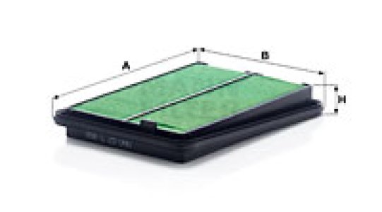 FILTR POWIETRZA MANN-FILTER C25040 NISSAN QASHQAI II