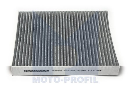 FILTR KABINOWY KAMOKA F519401 1808612 Z WKŁADEM WEGLOWYM