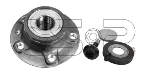 Łożysko. zestaw naprawczy piasty GSP 9232026K 8K0598611