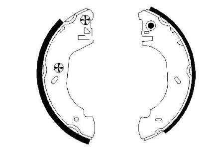 Szczęki hamulcowe BOSCH 0986487524 7125122