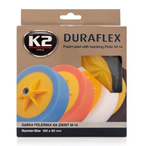 GĄBKA POLERSKA WYKOŃCZENIOWA, GWINT M14 DURAFLEX