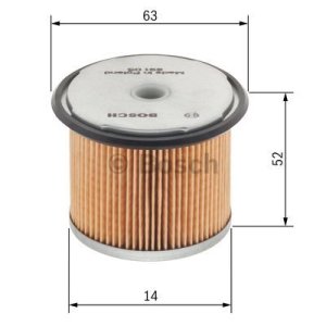 Filtr paliwa BOSCH 1457431028 P78X