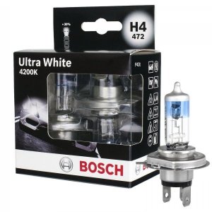 ŻARÓWKA H4 60/55W 12V BOSCH 1987301181 H4 ULTRA WHITE 4200K