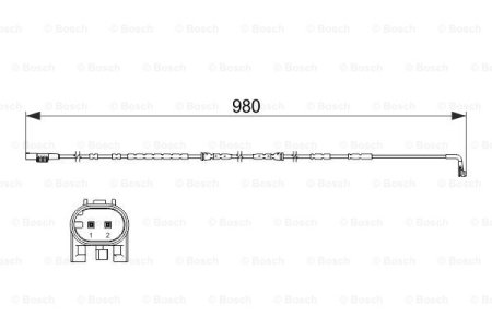 Czujnik BOSCH 1987473502 