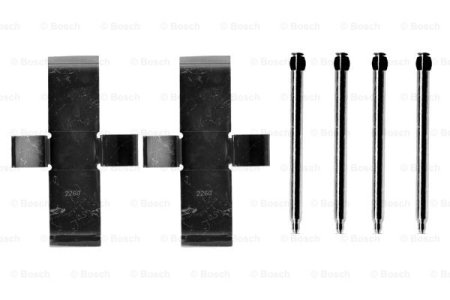 Zestaw montażowy klocków hamulcowych BOSCH 1987474002 